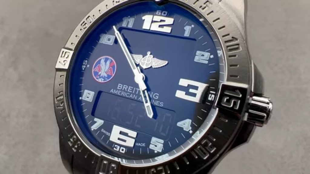 Breitling Aerospace Evolution American Airlines Edition E793634D1B1E1 Breitling Watch Review